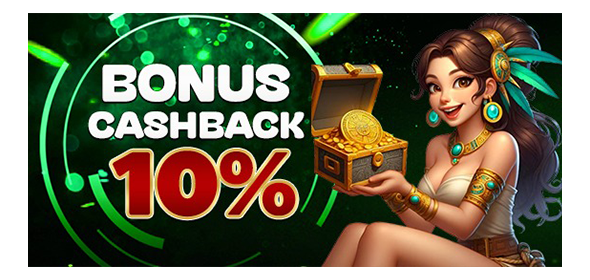 BONUS CASHBACK 10% SPORTSBOOK