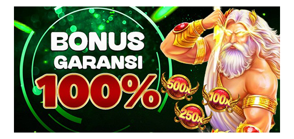 BONUS GARANSI KEKALAHAN 100%