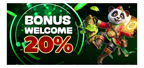 WELCOME BONUS 20%